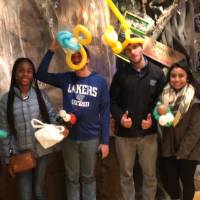 TPSSS Students and Staff at Rainforest Cafe